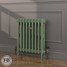 CI-RK660-GRN-FB-LS04 - Rook Green 2 Column Victorian Cast Iron Radiator H660mm x W524mm CI-RK660-GRN-FB-LS04 - Rook Green 2 Column Victorian Cast Iron Radiator H660mm x W524mm